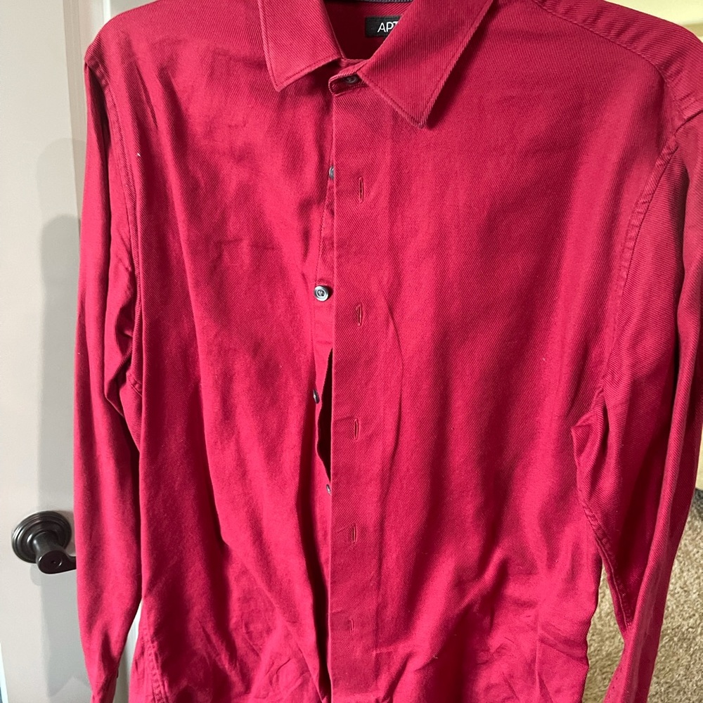 Button up long sleeve top